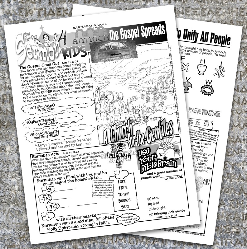 Acts 11:19-30 - A Church for the Gentiles