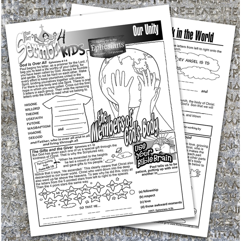 Ephesians 4-6 Booklet