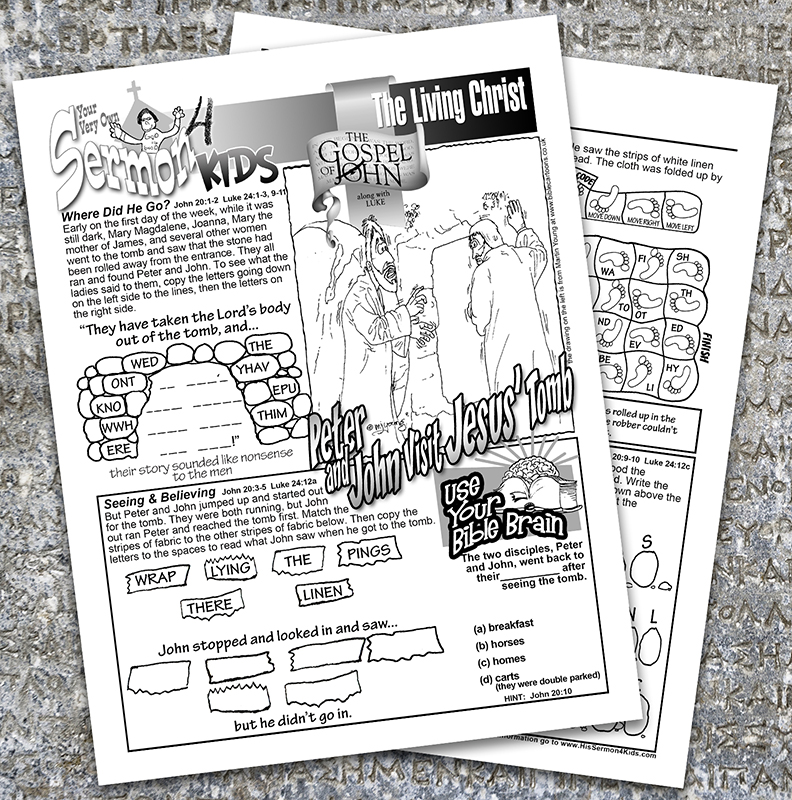 John 20:1-10 - Peter and John Visit Jesus’ Tomb