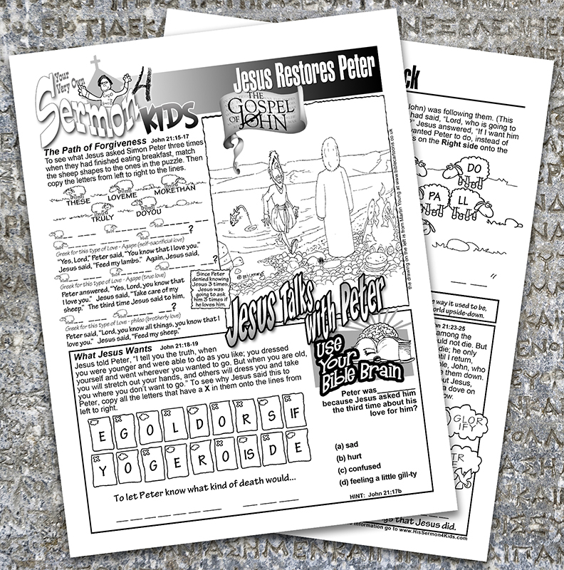 John 21:15-25 - Jesus Talks with Peter