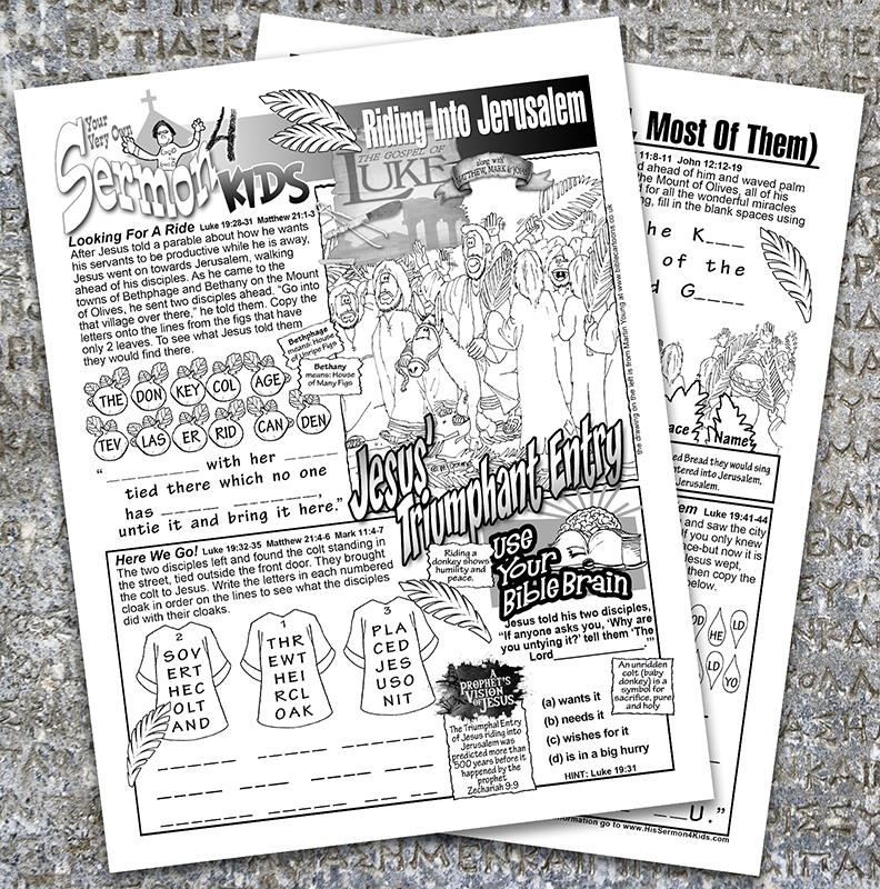 John 12:12-19 - Jesus’ Triumphant Entry