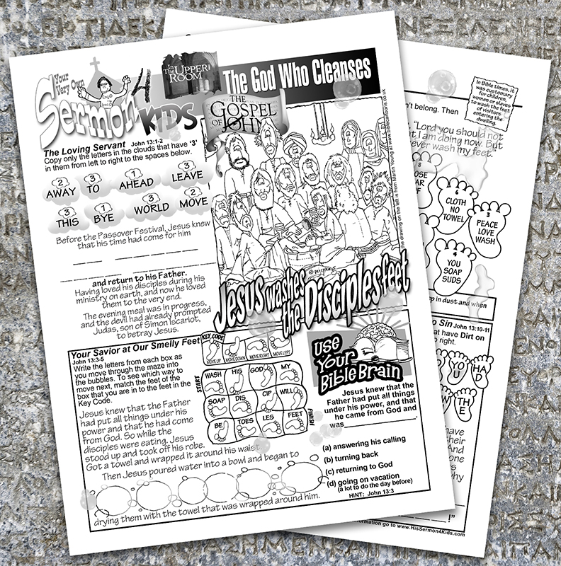 John 13:1-11 - Jesus Washes the Disciples Feet