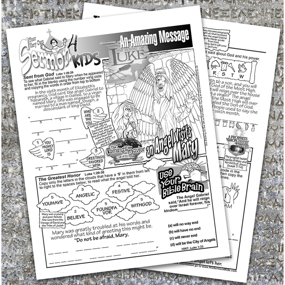 Luke 1:26-38 - An Angel Visits Mary