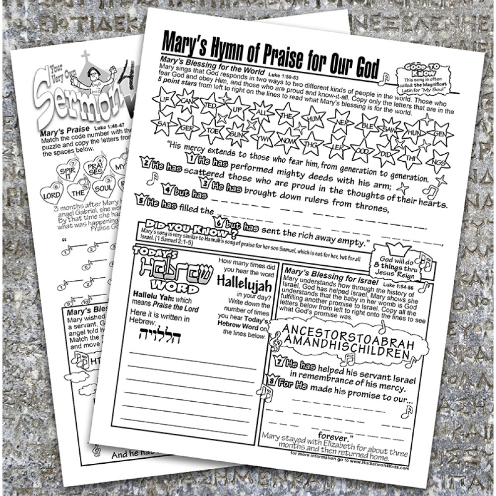 Luke 1:46-55 - Mary’s Song