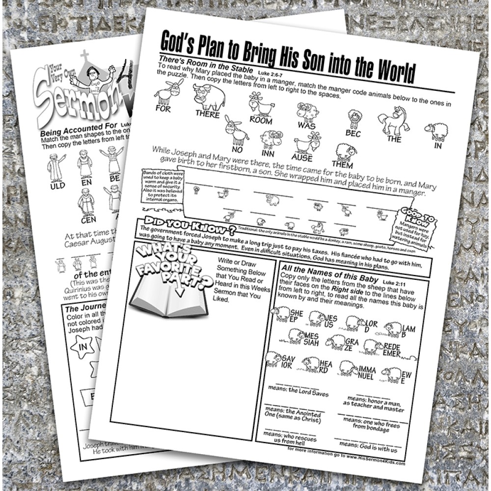 Luke 2:1-11 - A Savior is Born